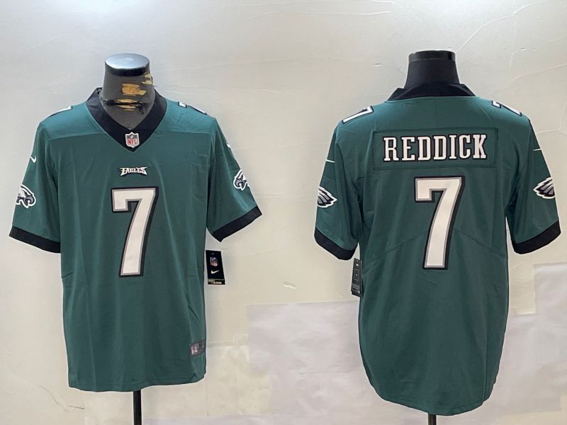Men Philadelphia Eagles #7 Reddick Green Second generation 2024 Nike Limited NFL Jersey style 1->philadelphia eagles->NFL Jersey